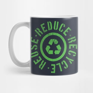 Earth Day Reuse Reduce Recycle Mug